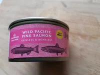 Mängden socker i Wild pacific pink salmon
