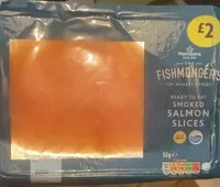 Mängden socker i Smoked salmon slices