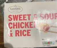 Mängden socker i Sweet sour chicken