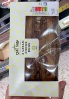 Mängden socker i 2 cream choux buns