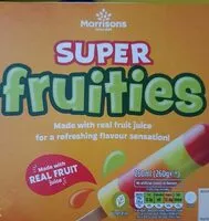 Mängden socker i super fruities