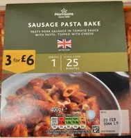 Mängden socker i Sausage pasta bake