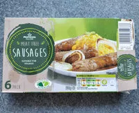 Mängden socker i Meat free sausages