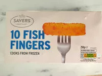 Mängden socker i Fish fingers