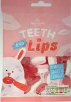 Mängden socker i Teeth and lips