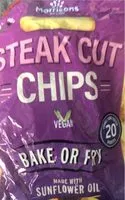 Mängden socker i Steak cut chips