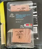 Mängden socker i Smooth brusselss pate with caramelised shallots