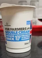 Mängden socker i Double cream