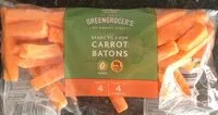 Mängden socker i Carrot batons