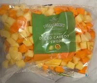 Mängden socker i Diced carrot and swede