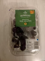 Mängden socker i Seedless Red Grapes