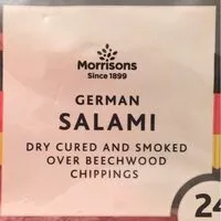 Mängden socker i German salami