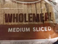 Mängden socker i Medium sliced brown bread