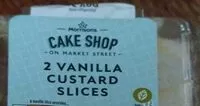 Mängden socker i Morrisons 2 vanilla custard slices