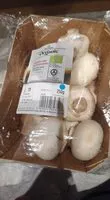 Mängden socker i Organic closed cup mushrooms