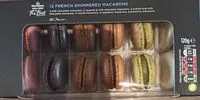 Mängden socker i 12 FRENCH SHIMMERED MACARONS