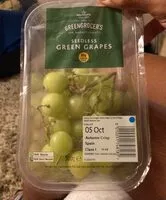 Mängden socker i Seedless Green Grapes