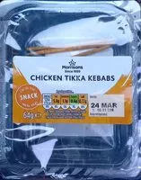 Mängden socker i Tikka Chicken Kebab