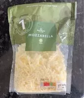 Mängden socker i Morrisons Grated Mozzarella