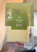 Mängden socker i Medium Cheddar 10 Slices