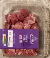 Mängden socker i British turkey diced thigh