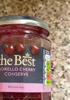 Mängden socker i Morello cherry conserve