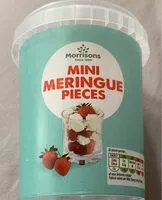 Mängden socker i Mini meringue pieces