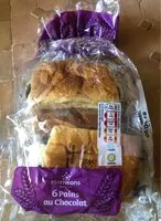 Mängden socker i 6 pains au chocolat