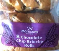 Mängden socker i Chocolate Chip Brioche Rolls