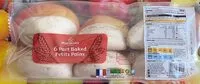Mängden socker i 6 baked petits pains