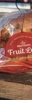 Mängden socker i Fruit loaf