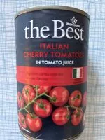 Mängden socker i Italian cherry tomatoes in tomato juice