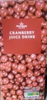 Mängden socker i Cranberry Juice Drink