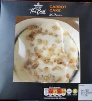 Mängden socker i Carrot cake