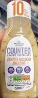 Mängden socker i Honey and mustard dressing