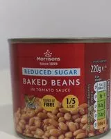 Mängden socker i Reduced sugar baked beans