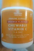 Mängden socker i Chewable vitamin c