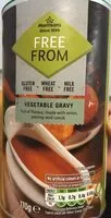 Mängden socker i Vegetable gravy gluten free