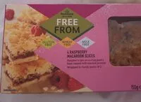 Mängden socker i Free from Raspberry macaroon slice