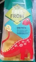 Mängden socker i Free from gluten Dino pasta