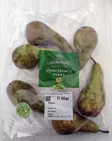 Mängden socker i Conferences pears