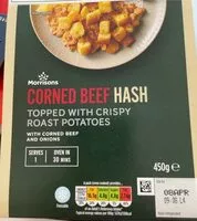 Mängden socker i Corned beef hash