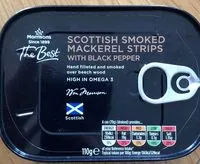 Mängden socker i Scottish Moked Mackerel Strips