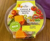 Mängden socker i Cheese and tomato pasta