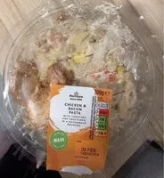 Mängden socker i Chicken bacon pasta