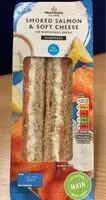 Mängden socker i Smoked salmon & soft cheese