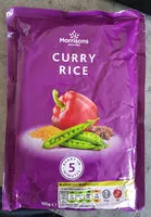 Mängden socker i Curry rice