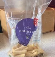 Mängden socker i Homestyle chips