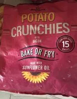 Mängden socker i Potato crunchies