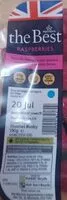 Mängden socker i the best rasberries